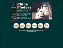 Tablet Screenshot of chinafinders.com.au